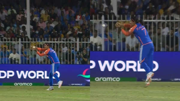 Harmanpreet Kaur drops the easiest of chances to provide a lifeline to Tahila McGrath [WATCH]