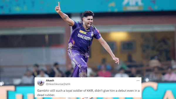 ‘Gambhir still wears a purple up his sleeves’ – Fans react with hilarious memes as Harshit Rana remains uncapped after missing third T20I