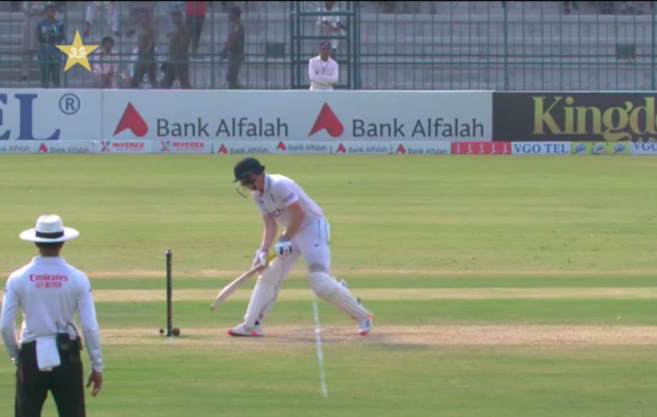 Harry Brook uses wizardry to survive dismissal despite ball hitting stumps [WATCH]