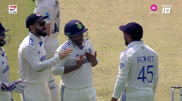 [WATCH] Sarfaraz Khan forces Rohit Sharma to take DRS, UltraEdge shows…
