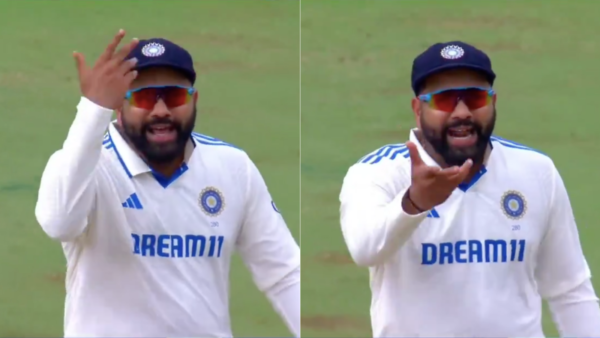 Rohit Sharma loses cool, shouts at teammate during IND vs NZ 1st Test [WATCH]
