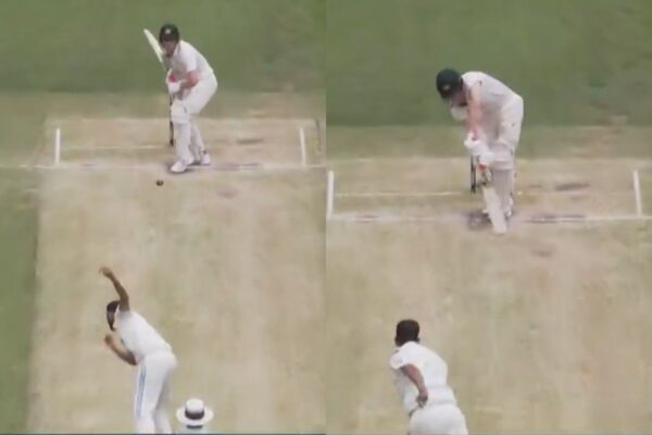 Watch: Prasidh Krishna unleashes stunning yorker to dismiss Cameron Bancroft for a golden duck in Aus A vs India A Test