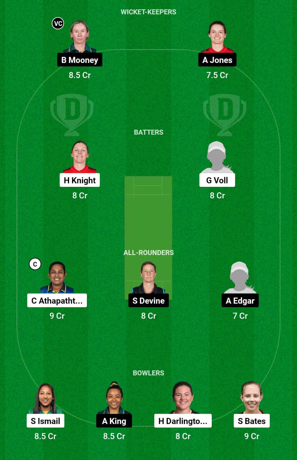 ST-W vs PS-W Dream11 Prediction Small League Team