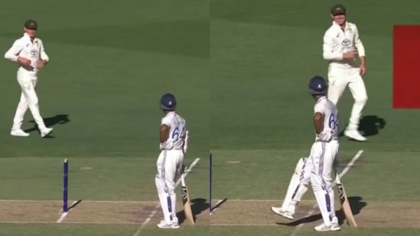 Yashasvi Jaiswal gets playful with Marcus Labuschagne amidst intense action of Perth Test [WATCH]