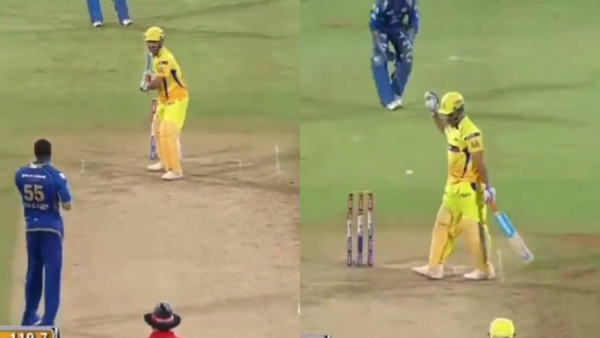 When Kieron Pollard tried to fool MS Dhoni only to be trolled back during CSK vs Mumbai Indians IPL clash [WATCH]