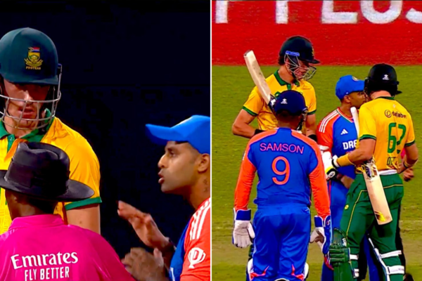 Marco Jansen and Sanju Samson involved in altercation during SA vs IND T20I [WATCH]