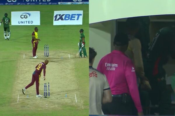 ‘Unbelievable Drama’: Batter Called Back from Dressing Room After Controversial Run-Out in WI vs BAN 3rd T20I [WATCH]