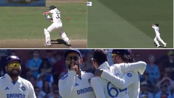 Watch: Fired Up Virat Kohli Sends Off Marnus Labuschagne With a Shush After Yashasvi Jaiswal’s Screamer