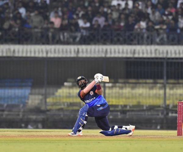 The Mumbai Indians (MI) player’s role behind Bhanu Pania’s stunning 51-ball 134 in Baroda’s record T20 score of 349