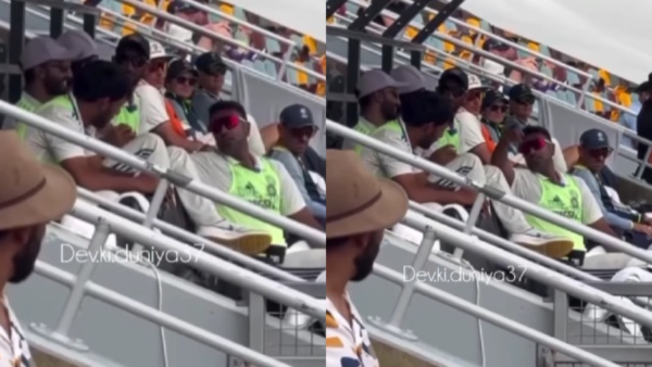 Ravichandran Ashwin Playfully Points to Devdutt Padikkal After Fans Shout ‘Ee Sala Cup Namde’ During Brisbane Test [WATCH]