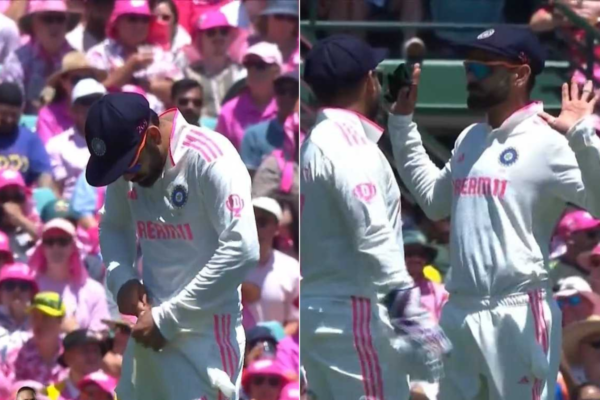WATCH: Virat Kohli riles up Aussie crowd with ‘no sandpaper in pocket’ gesture after Steve Smith wicket