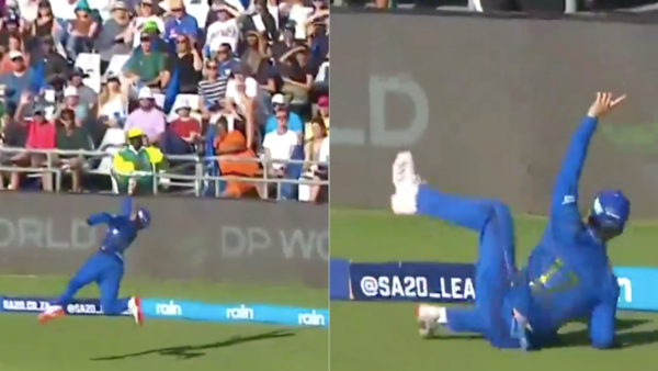 Discarded Mumbai Indians Player Stuns With Physics-Defying One-Handed Catch in SA20 2025 [WATCH]