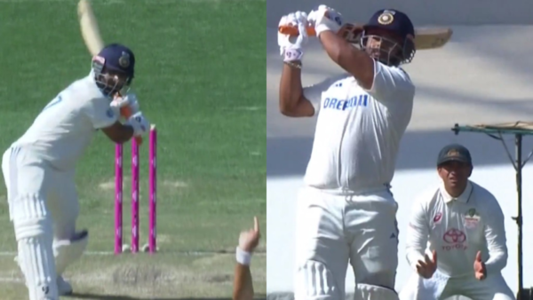 Rishabh Pant Hits an Audacious Six on His First Ball of the Innings to Unsettle Scott Boland [WATCH]