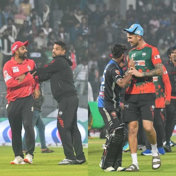 ‘Still Using Drugs?’: Tamim Iqbal Gets Himself Involved in a Nasty Fight With Alex Hales During Bangladesh Premier League [WATCH]