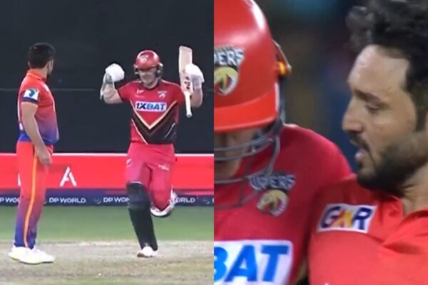 Gulbadin Naib Unhappy As Sam Curran Mocks His Iconic Celebration in ILT20 2025 Final [WATCH]