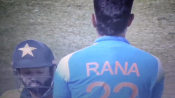 After Kohli-Konstas, Mohammad Rizwan Shoulder-Bumps Harshit Rana During India vs Pakistan Champions Trophy 2025 [WATCH]