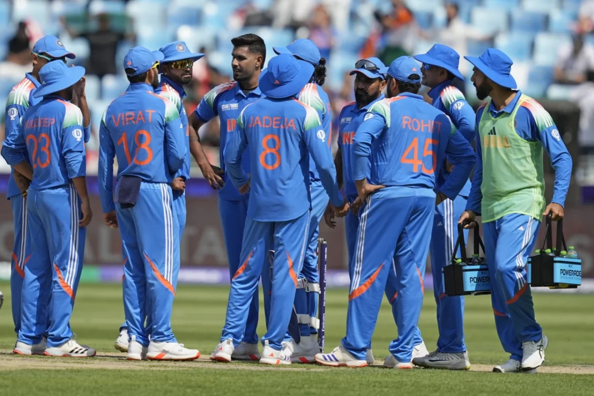 India odi team champions trophy