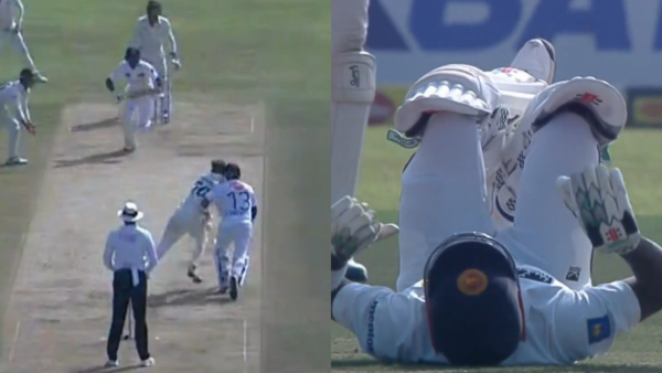 Australia Spinner Collides With Non-Striker Trying To Save A Run In 2nd Test vs Sri Lanka [WATCH]