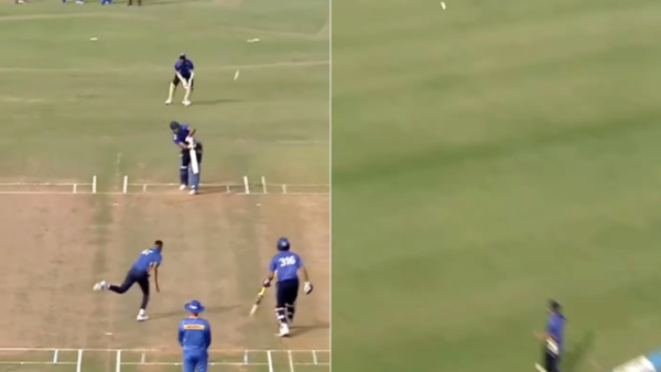 Mumbai Indians RTM Naman Dhir Flaunts Six-Hitting Skills in IPL 2025 Pre-Season Practice