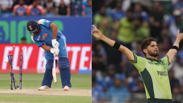 Shaheen Afridi Brings Back Trauma of 2021 T20 World Cup After Dismissing Rohit Sharma With a Ripper in Champions Trophy 2025 [WATCH]