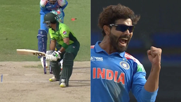 Jaddu Jaffa! Ravindra Jadeja Cleans Up Tayyab Tahir With a Stunner During Pakistan Clash in Champions Trophy 2025 [WATCH]