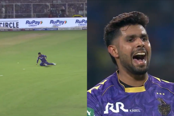 Harshit Rana Shouts at Rinku Singh After Misfield During KKR vs RCB IPL 2025 Clash [WATCH]