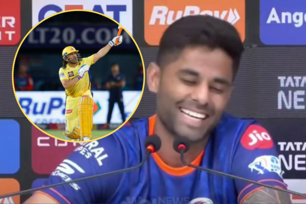 Suryakumar Yadav’s Hilarious Response When Asked About Controlling ‘Uncapped’ CSK Player MS Dhoni in CSK vs MI IPL 2025 Match [WATCH]