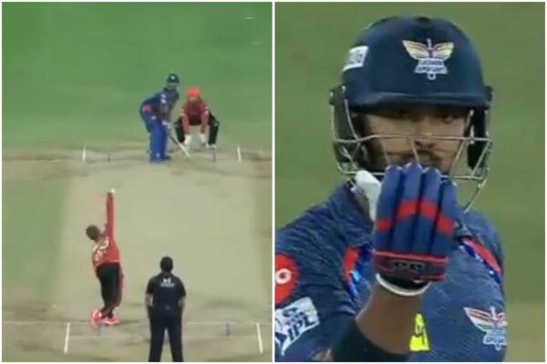 Nicholas Pooran Sends Flying Kiss To Dugout After Massive Six off Adam Zampa to Get to 18-ball Fifty in SRH vs LSG in IPL 2025 [WATCH]