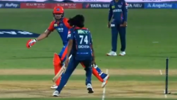 LSG Youngster Digvesh Rathi Threatens to Mankad Ashutosh Sharma at Non-Striker’s End During DC vs LSG IPL 2025 Clash [WATCH]