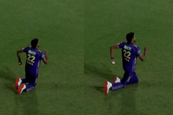 Harshit Rana Brings in Unique Celebration on Dismissing Yashasvi Jaiswal, Redeems Himself After Drop Catch in IPL 2025 Clash [WATCH]