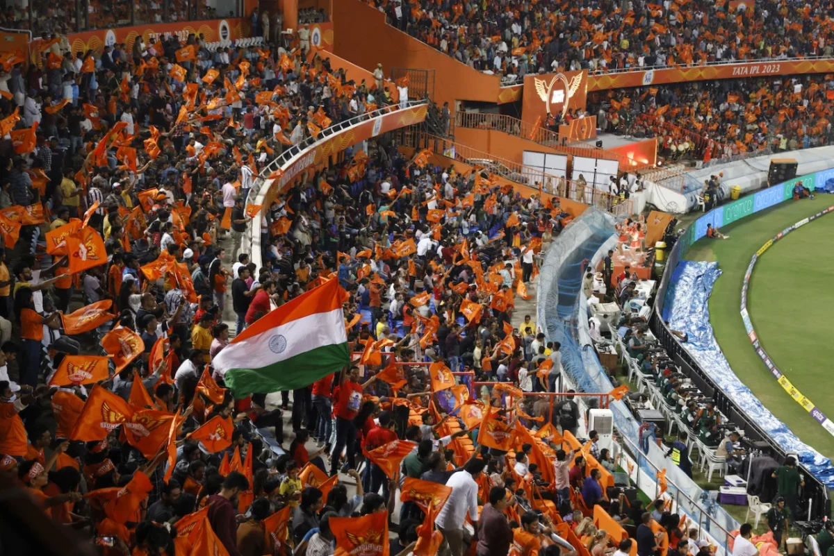 orange army ipl 2025 srh uppal stadium hyderabad