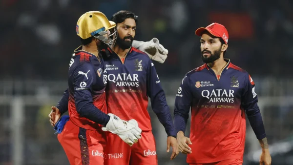RCB Star Injured While Taking Catch During CSK Game in IPL 2025