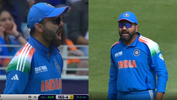 Furious Reaction! Virat Kohli and Rohit Sharma Vent at Kuldeep Yadav for Not Stopping the Throw in Champions Trophy 2025 [WATCH]