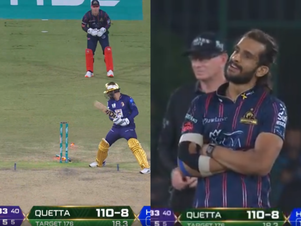 Hasan Ali Mocks Abrar Ahmed With His Celebration in PSL 2025 [WATCH]