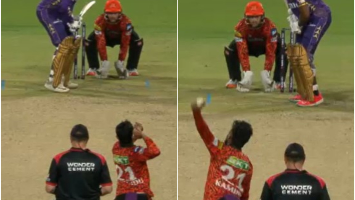 Kamindu Mendis Sunrisers Hyderabad KKR vs SRH IPL 2025