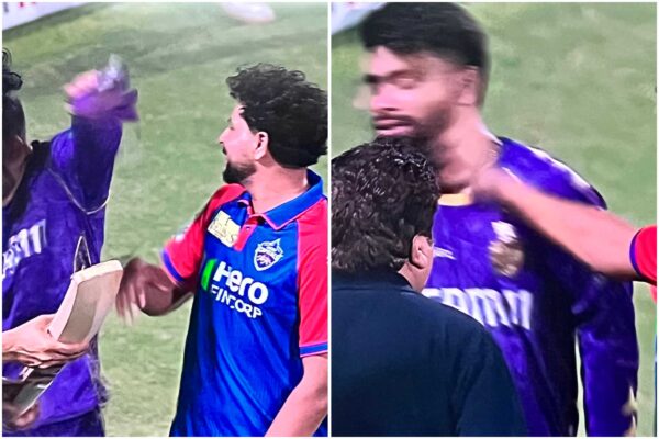 Camera Captures Kuldeep Yadav Slapping Rinku Singh Twice With KKR Star Visibly Annoyed After IPL 2025 Game