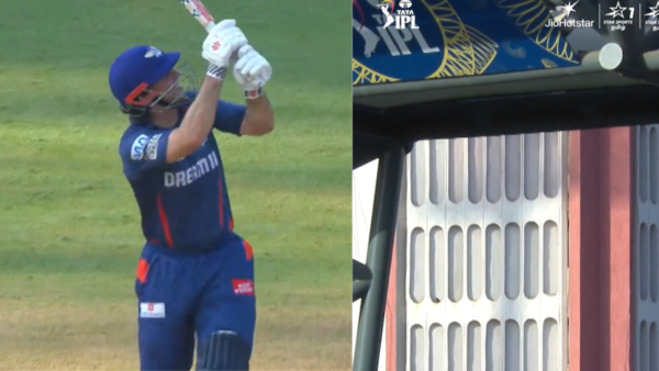 Mitchell Marsh Hits Roof of Wankhede With HUGE SIX off Deepak Chahar in IPL 2025 Clash [WATCH]