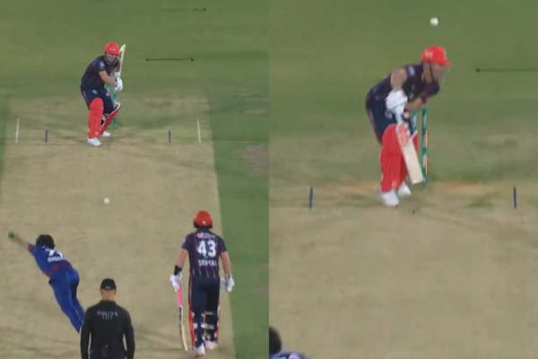 [WATCH] Naseem Shah Cleans Up Former Delhi Capitals Star With Brilliant Delivery in PSL 2025