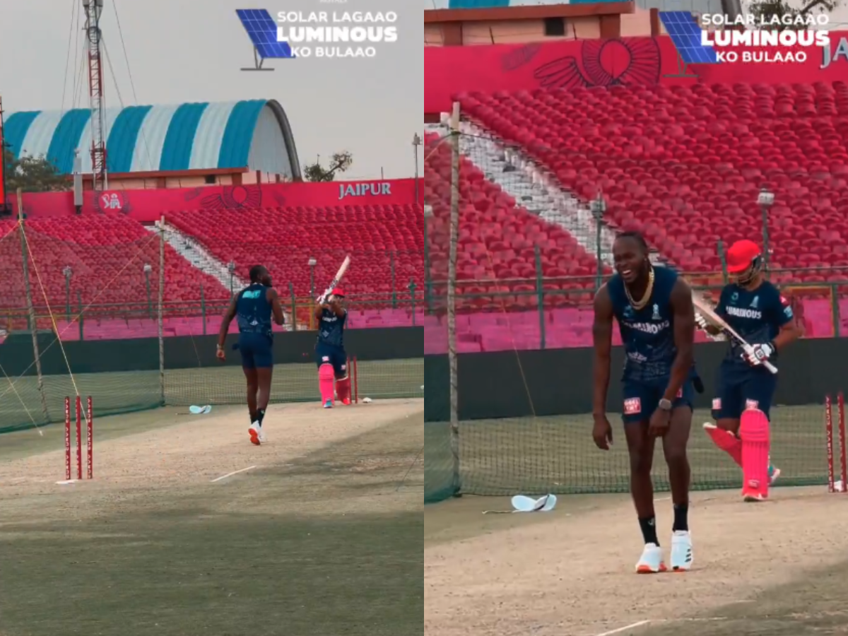 Rajasthan Royals Prodigy Smashes Jofra Archer in the Nets in IPL 2025 [Watch]