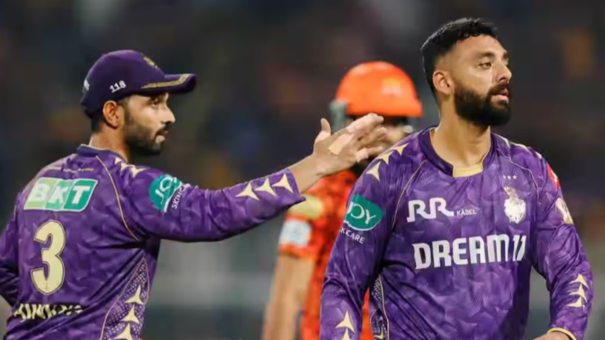 Varun Chakravarthy Ajinkya Rahane KKR vs SRH IPL 2025