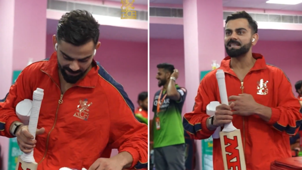After Swastik Chikara, Another Player Pranks Virat Kohli in RCB Dressing Room in IPL 2025 [WATCH]
