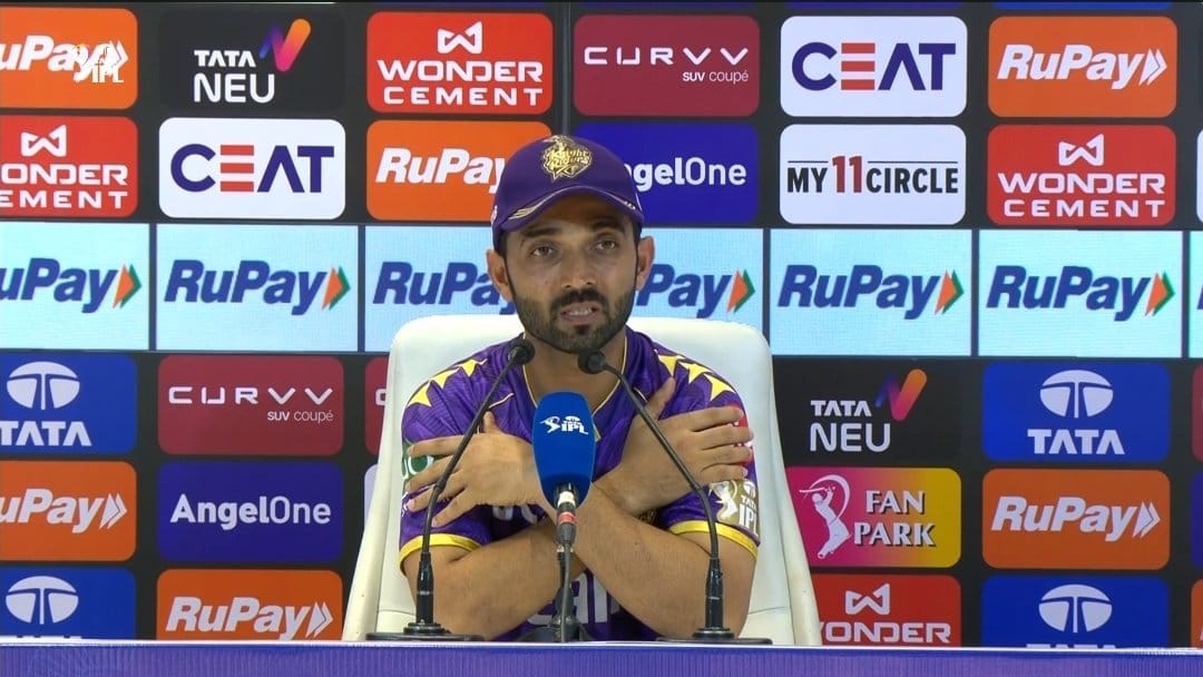 ajinkya rahane kkr curator sujan mukherjee KKR vs LSG IPL 2025