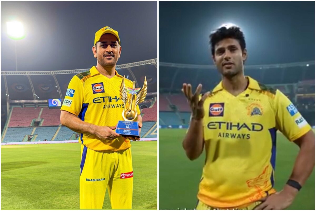 Following the game’s conclusion, Shivam Dube revealed his chat with MS Dhoni in the middle against Lucknow Super Giants (LSG).