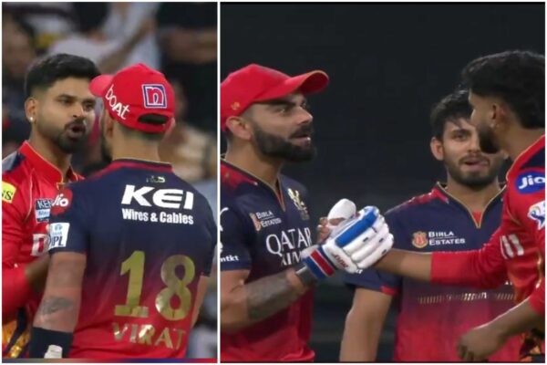 Shreyas Iyer Unhappy With Virat Kohli’s Celebration After RCB Beats PBKS? WATCH Footage of Animated Discussion