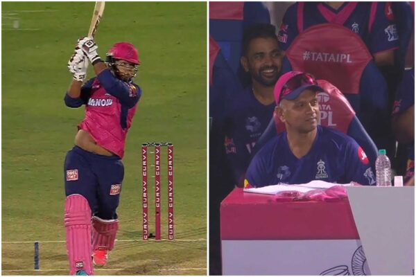 [WATCH] 14 Year Old Vaibhav Suryavanshi Announces Himself With a No-Look SIX off 1st Ball on IPL Debut in RR vs LSG IPL 2025 Game