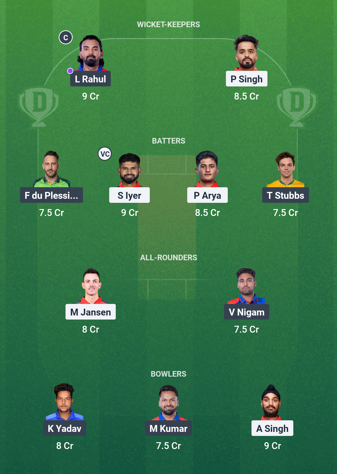 PBKS vs DC Dream11 Prediction Today Match 66 Playing XI IPL 2025 Small League Team