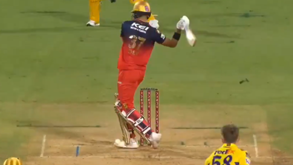 [WATCH] Devdutt Padikkal Performance Tracking Watch Broken by Sam Curran During RCB vs CSK IPL 2025 Match