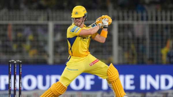 Dewald Brevis Locks Place in Future CSK Setup; Smashes Vaibhav Arora for 30 Runs in An Over in IPL 2025 [WATCH]