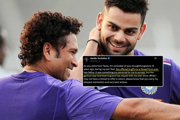 When Sachin Tendulkar Opened Up On Returning The Sacred Thread Virat Kohli Gifted Him During His Last Test