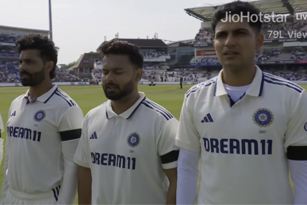 Why Are Players Wearing Black Bands During ENG vs IND 1st Test At Headingley?